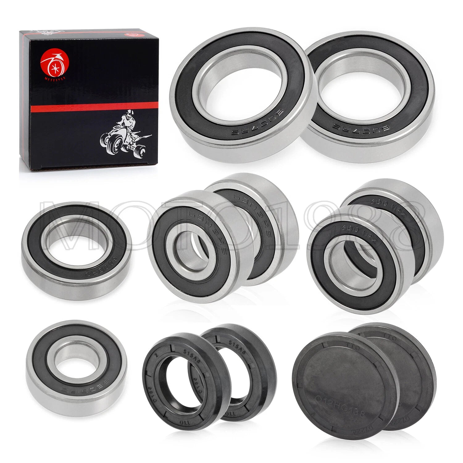 Rear End Bearing Seals Axle Freeze Plugs Kit for EZGO Golf Cart TXT (1994–Present)