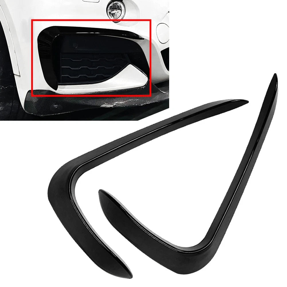 Front Bumper Side Spoiler for BMW X6 F16 (2015–2019)