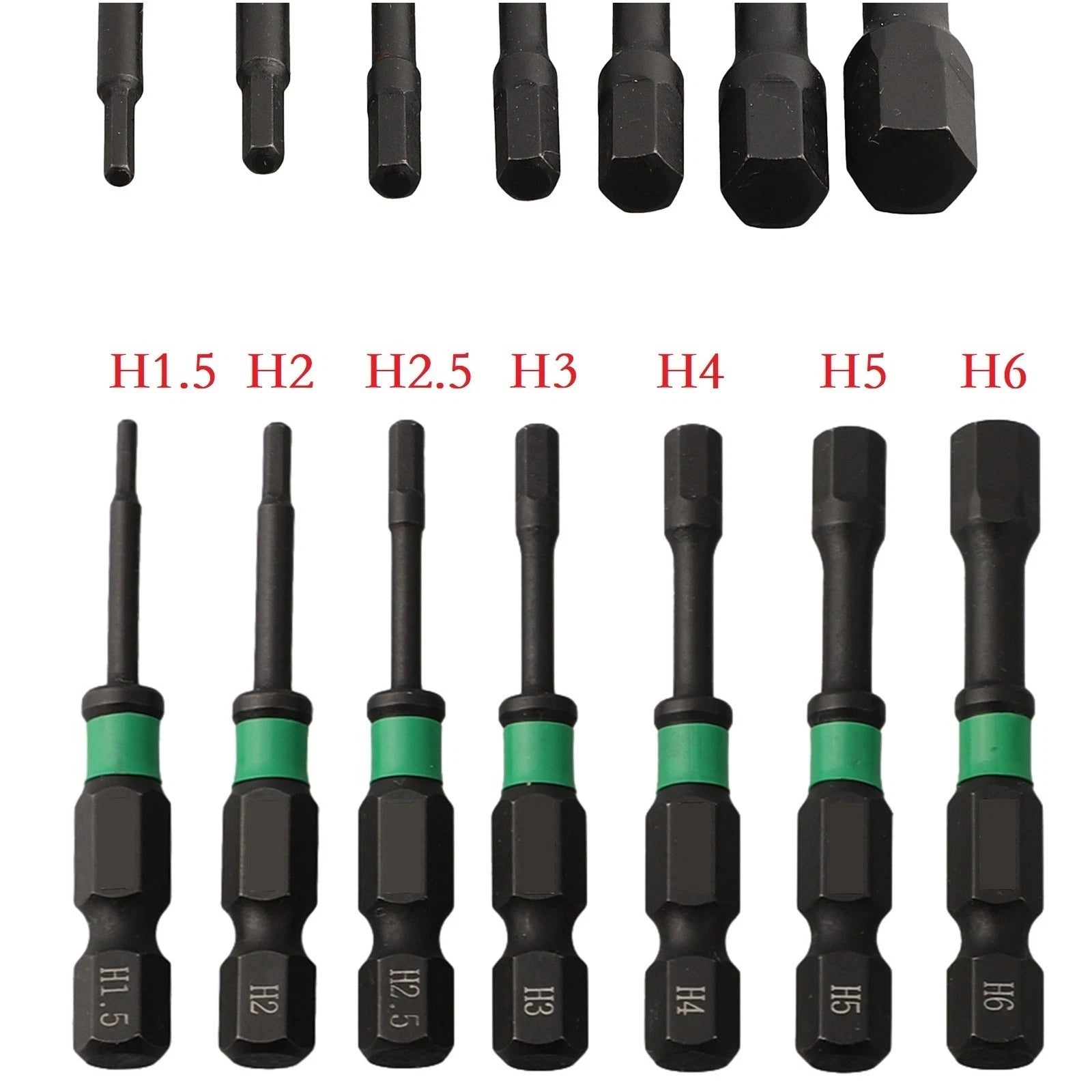 1/4 Inch Hexagon Quick Change Screwdriver Bit for Power Drill (50mm)