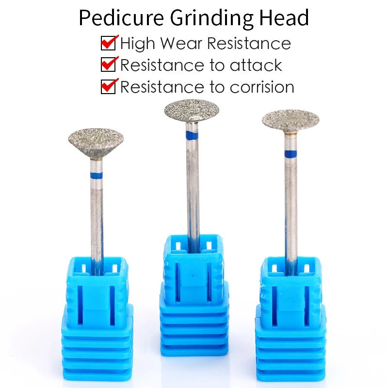 Electric Nail Drill Grinding Head for Pedicure Tool (2.35mm Shank)