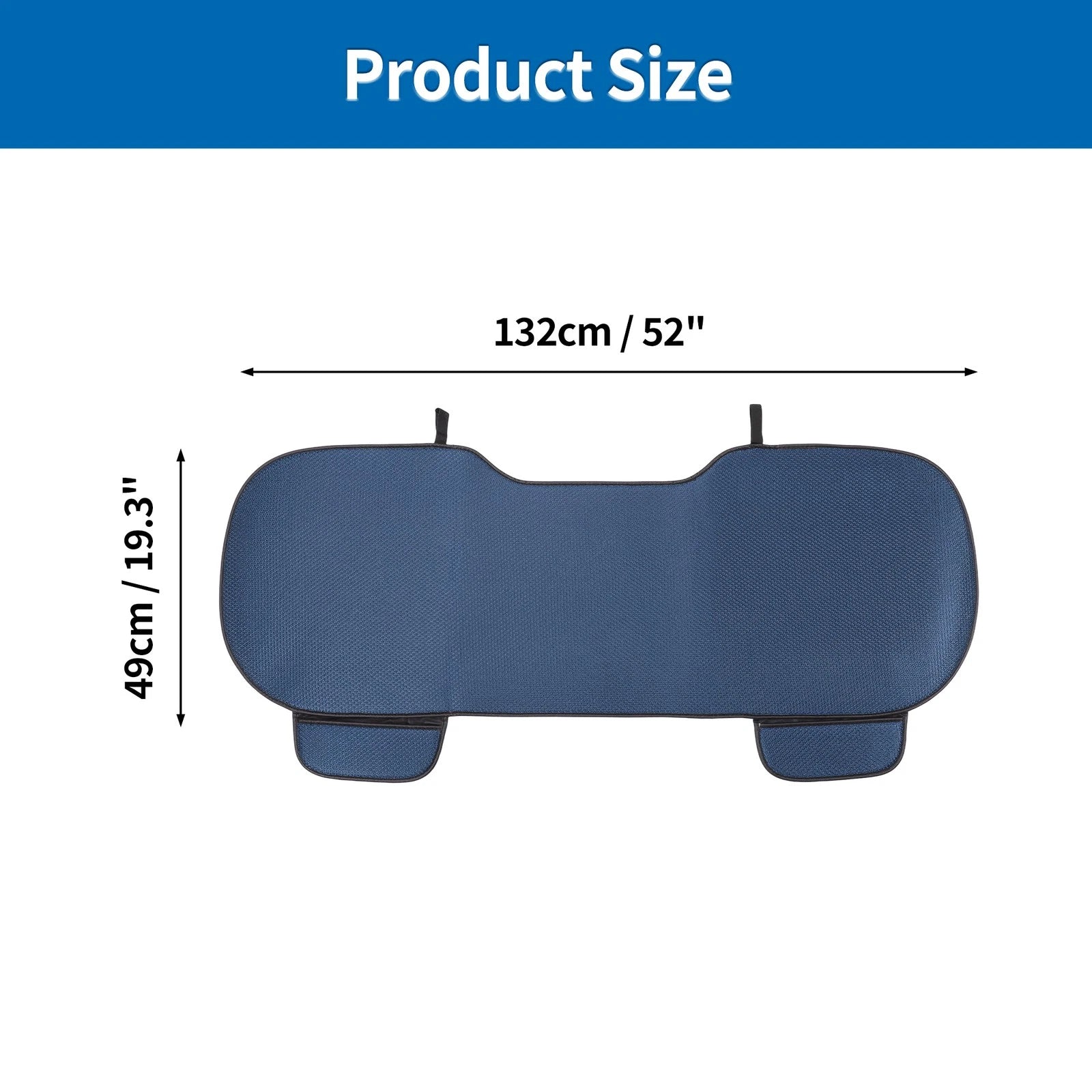 Back Seat Cover for - Ice Silk Cushion Mat Protector