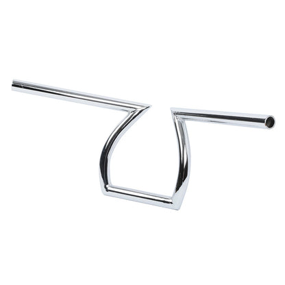 1" Black/Chrome Handlebar for Harley Sportster