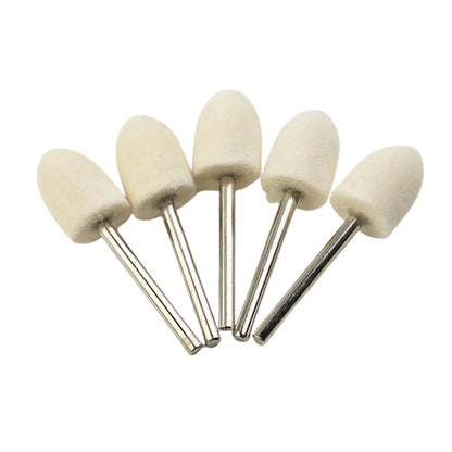 Felt Buffing Wheels Set for Automotive Polishing Assembly