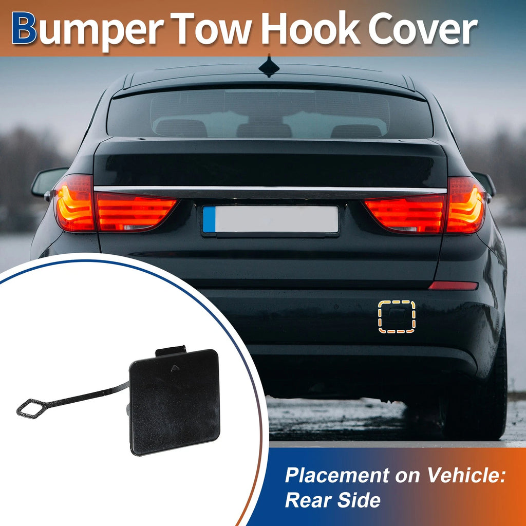 Rear Tow Hook Cover Replacement for BMW 535i 550i GT (2010–2013)