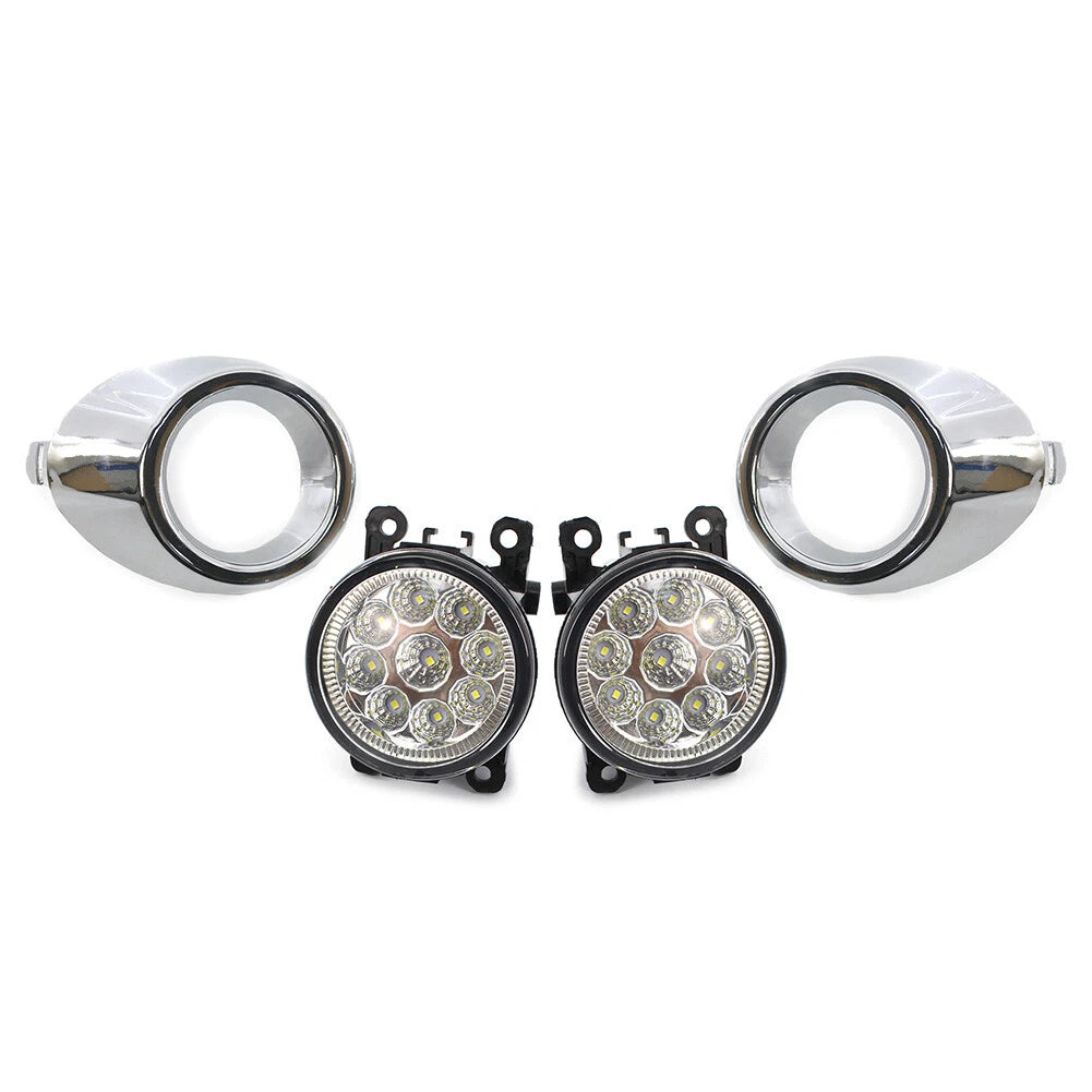 Fog Light Kit for Ford Fiesta (2008–2012) - Includes Frame Cover