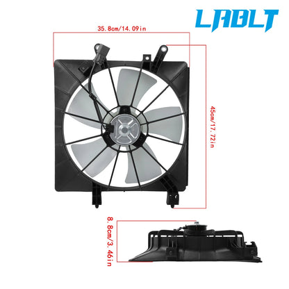 Radiator Cooling Fan for Honda Civic (2001–2005) 19015PLC003