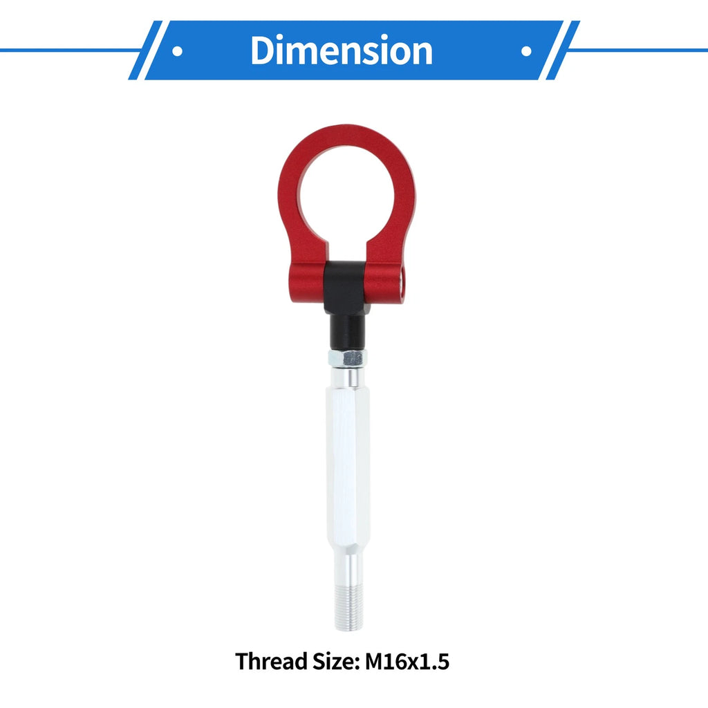 Trailer Ring Eye Towing Hook for Toyota Hilux (2005–2015)
