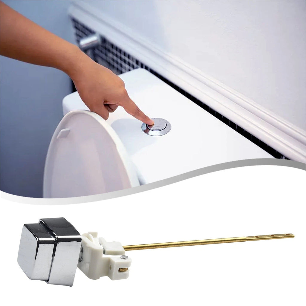 Tank Push Button Brass Chrome Handle Lever for Master Plumber