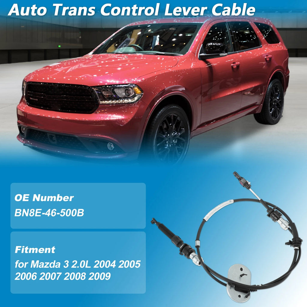 Auto Trans Gear Shifter Cable Replacement for Mazda 3 2.0L (2004–2009)