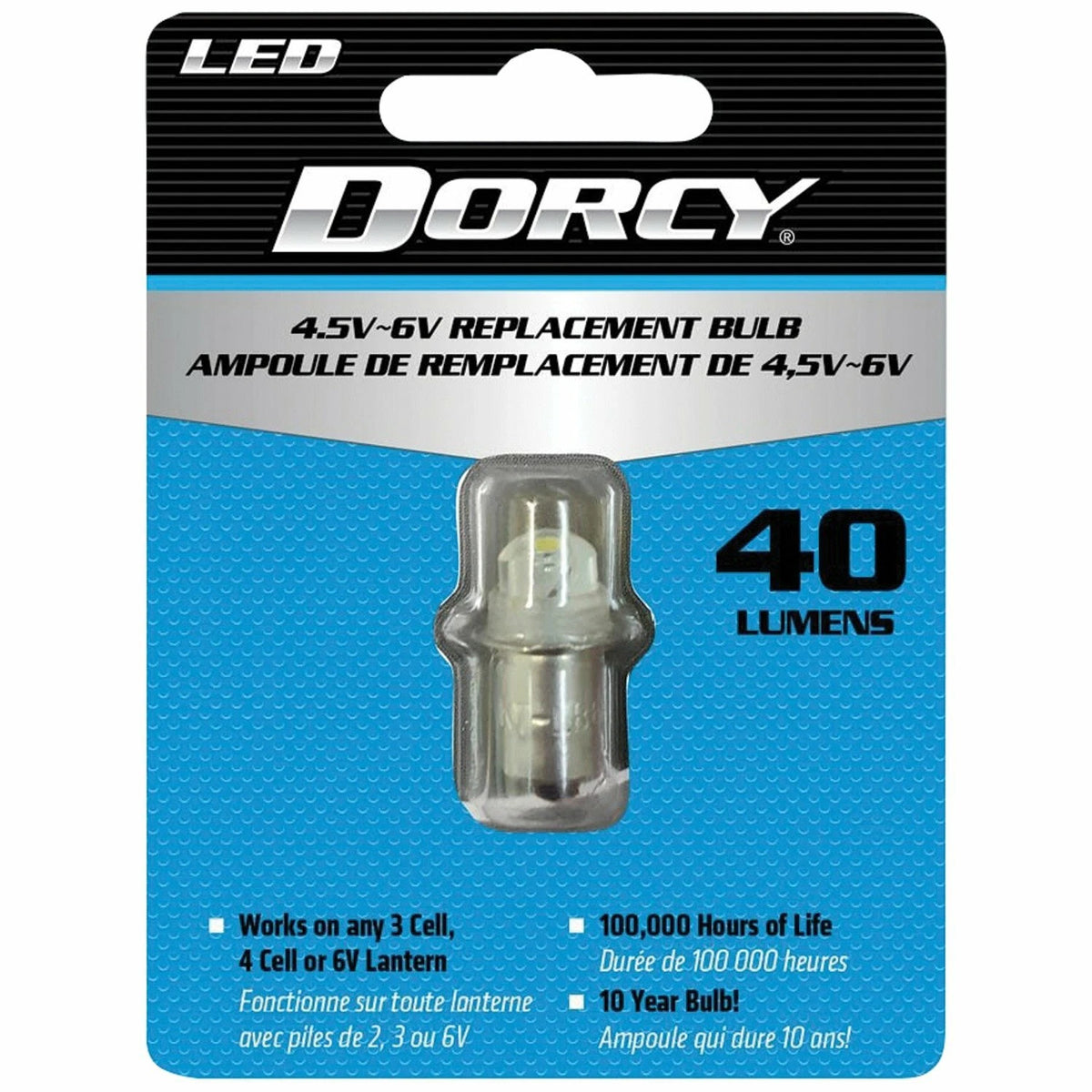 LED Replacement Bulb Dorcy 41-1644 for 4.5-Volt–6-Volt Systems