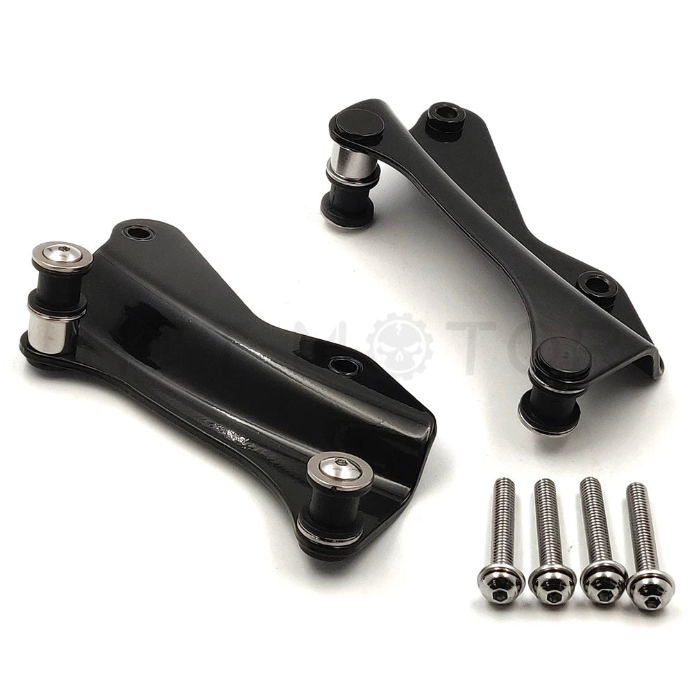 4-Point Docking Hardware Kit for Harley Touring Glide Road King (2014–2019)