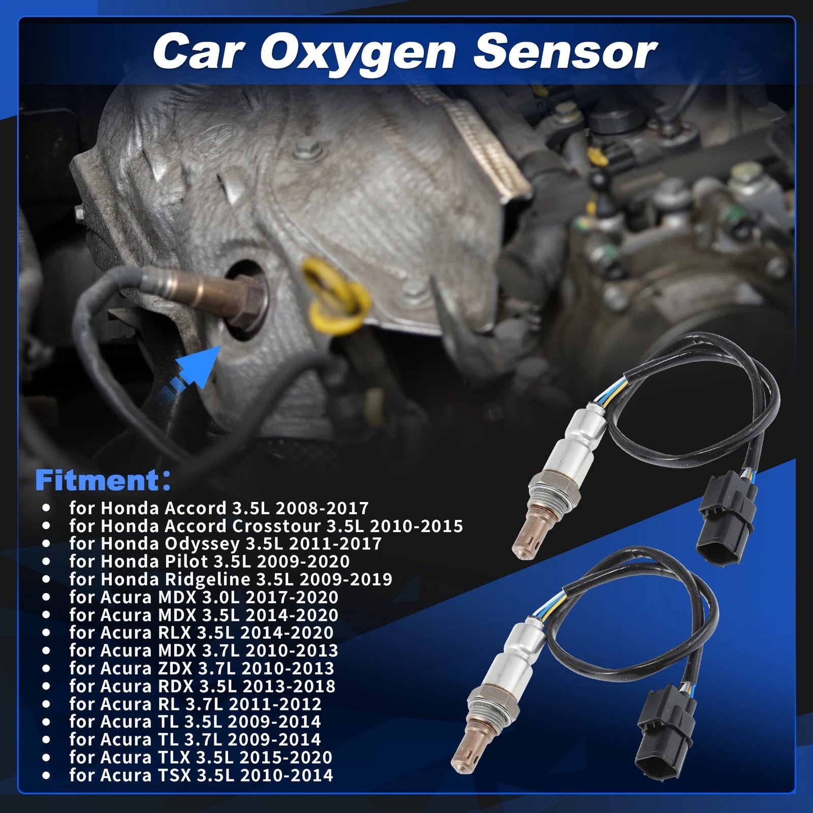 Upstream Oxygen Sensor Replacement for Honda Accord 3.5L (2008–2017)
