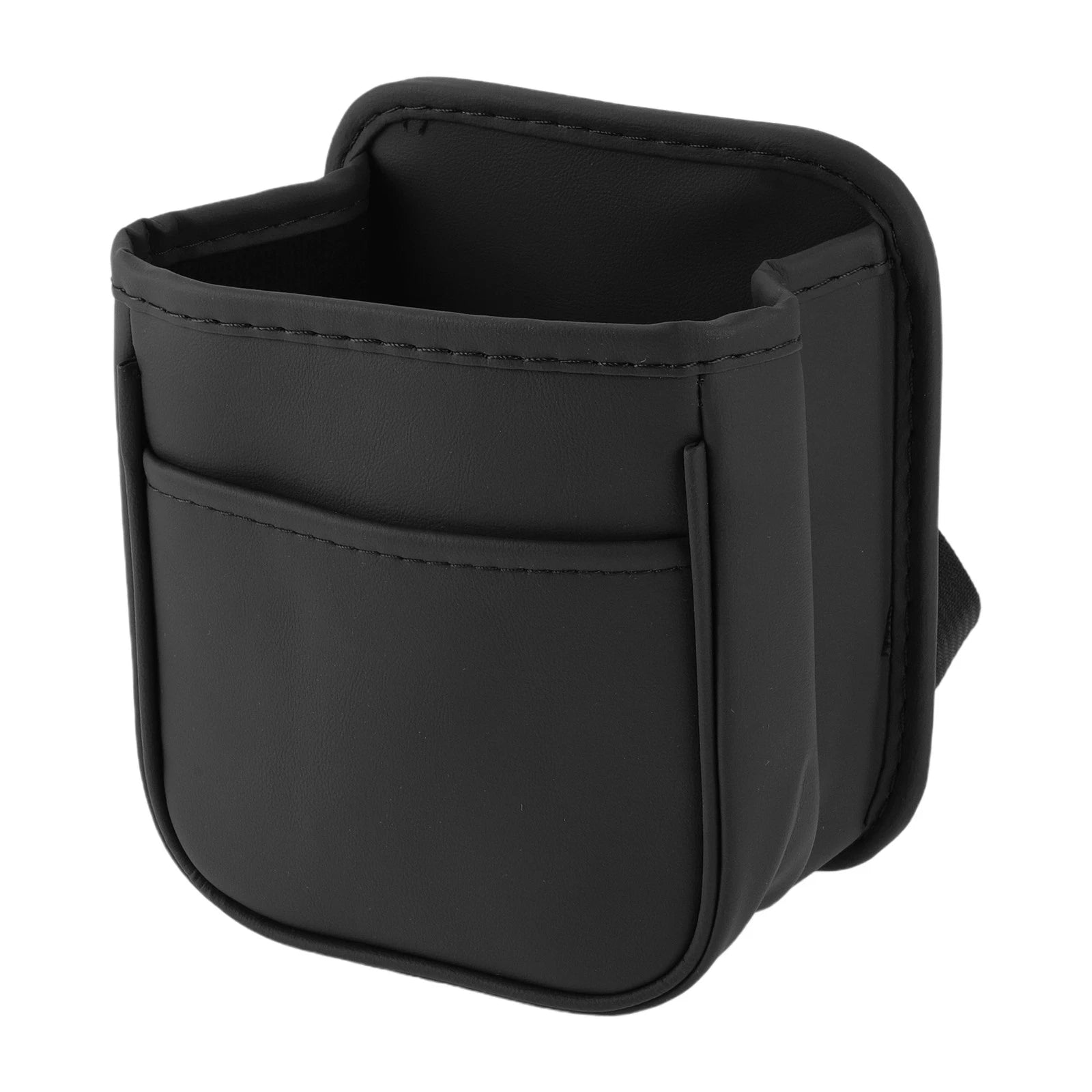 Auto Trash Can for Universal Fit (1 Pcs) - Portable Hanging Black Bin