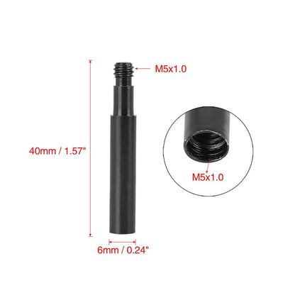 40mm Aluminum Alloy French Valve Extender Extension Kit for Bike 4PCS