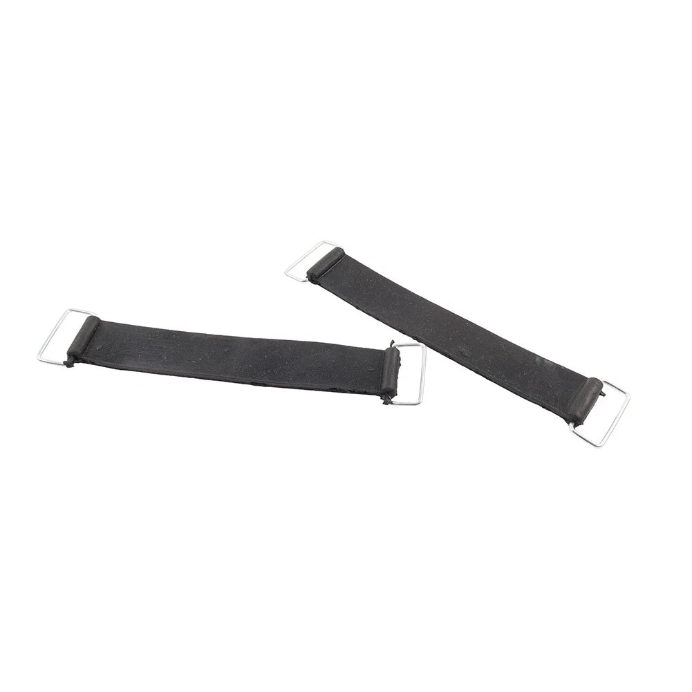 2X Universal Rubber Battery Strap Holder for Honda Suzuki