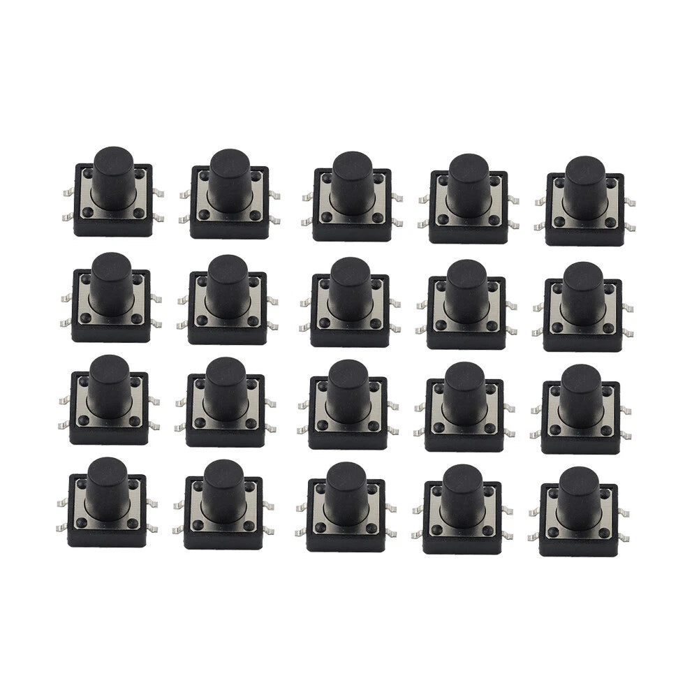 20PCS Micro Momentary Tactile Push Button Switch for Various Applications