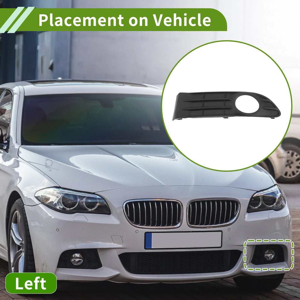Fog Light Grill for Volvo S40 (2007–2012) No. 30744919 Black