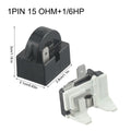Relay and Compressor Overload Protector Set for Compact Refrigerator