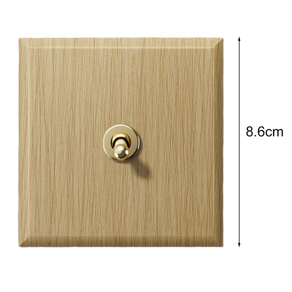 Premium Brass Toggle Rocker Switch for Light Operation