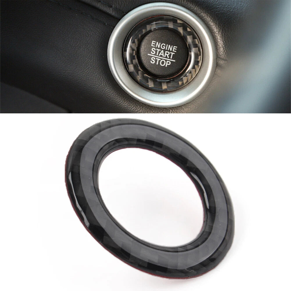 Engine Start Stop Button Ring Trim for Jeep Grand Cherokee (2011–2021)