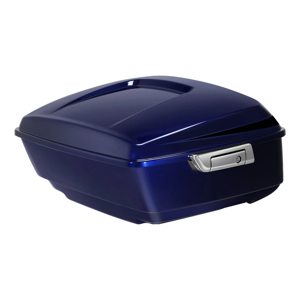Trunk for Harley Touring Glide (2014–2025) Blue/Black Sunglo
