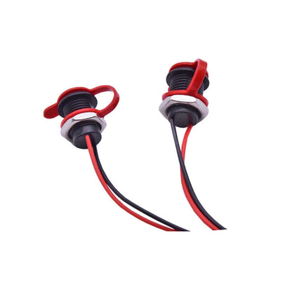 10Pcs USB Type C Waterproof Charging Jack Port with Nut Lock