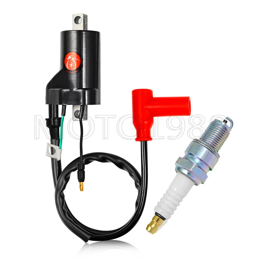 Ignition Coil & Spark Plug for Honda CR125R (1989–1997), CR250R (1990–1992), CR500R (1990–2001)