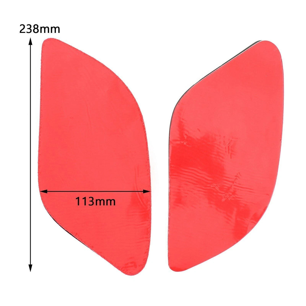 2X Tank Pads Traction Grips Protector for Yamaha R15 V3 (2017–2020) T9