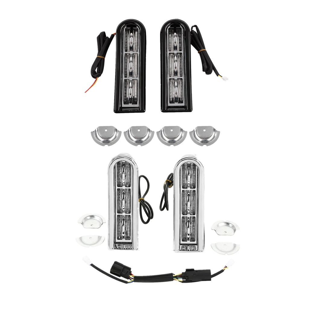 LED Inserts Saddlebag Support Light for Harley Electra Road Glide (2014–2023)
