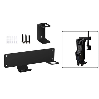 Wall Mounted Organizer Rack for Floor Jack and Garage Tool Storage