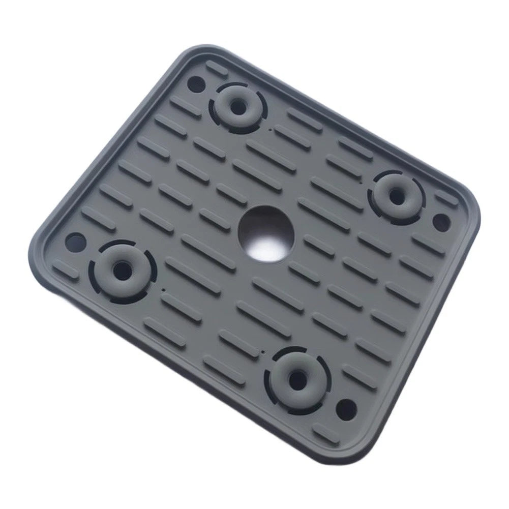Set of 5 CNC Machining Vacuum Cups 140x130x17mm Rubber with Shock Absorption
