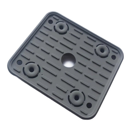 Set of 5 CNC Machining Vacuum Cups 140x130x17mm Rubber with Shock Absorption