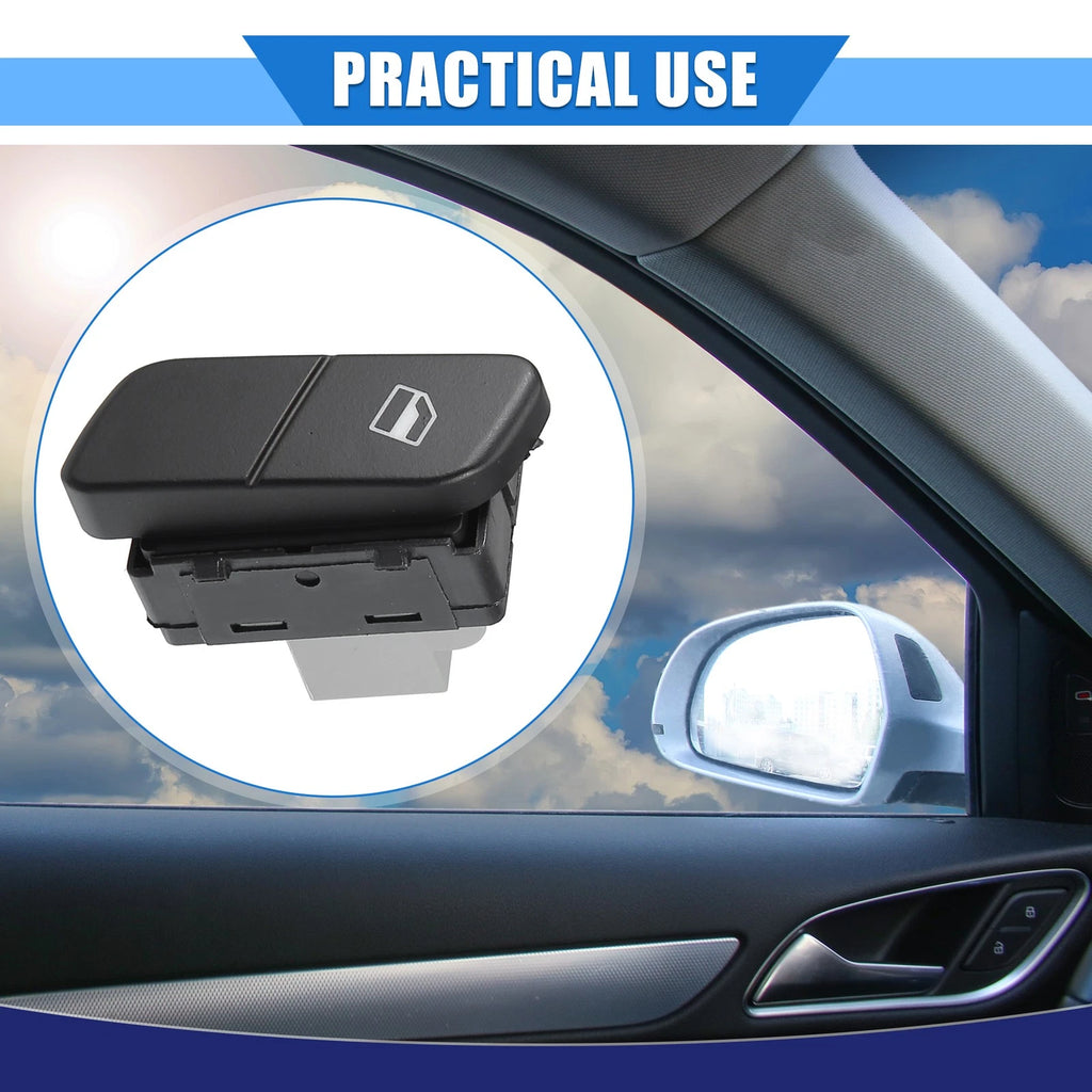 Car Window Control Switch Replacement for Volkswagen Polo 9N (2001–2009)
