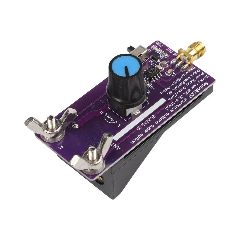 Adjustable Gain Active Shortwave Antenna for Enhanced Reception