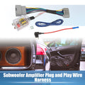 Radio Amp Subwoofer Amplifier Plug and Play Wire Harness for Mitsubishi (2008–2020)