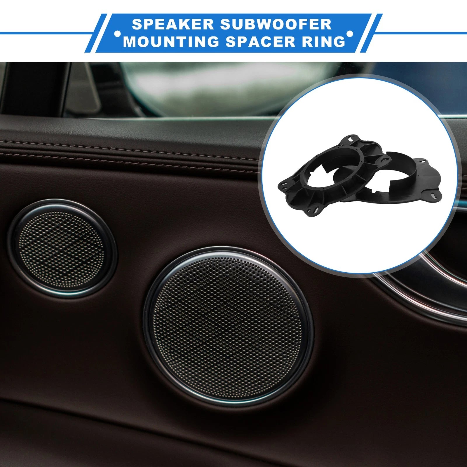 2X Speaker Spacer Ring for Lexus ES350 (6.5'', 2007–2012)