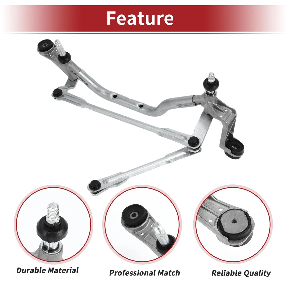 Front Transmission Wiper Linkage Lever for Renault Clio (No.288004542R)