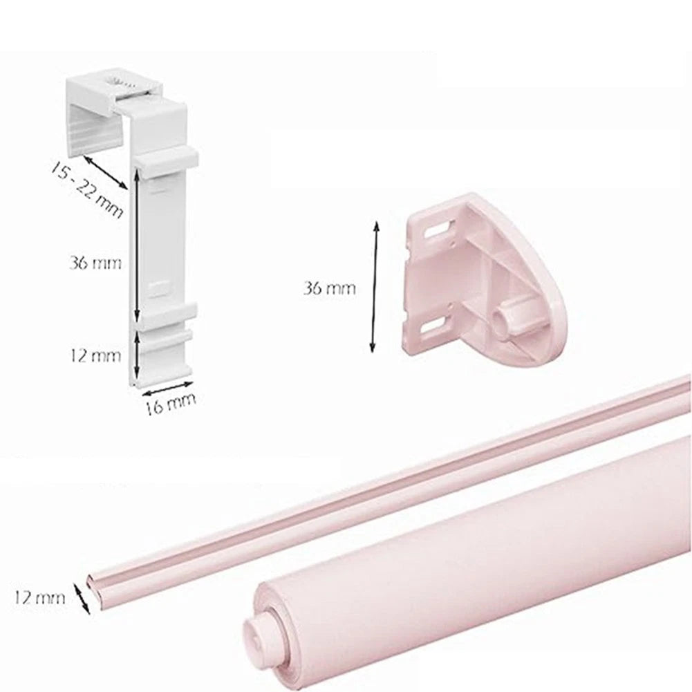 8 Pack Nail Brackets for Pleated Blinds Window Covering Support