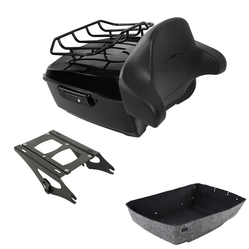 Trunk Backrest Pad Mounting Rack for Harley Touring (2014–2026)