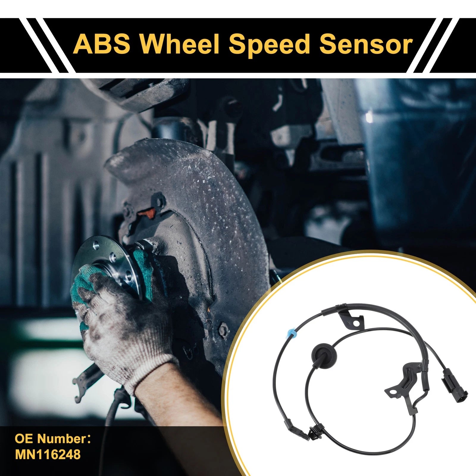 ABS Wheel Speed Sensor Replacement for Mitsubishi Outlander (2014–2021)