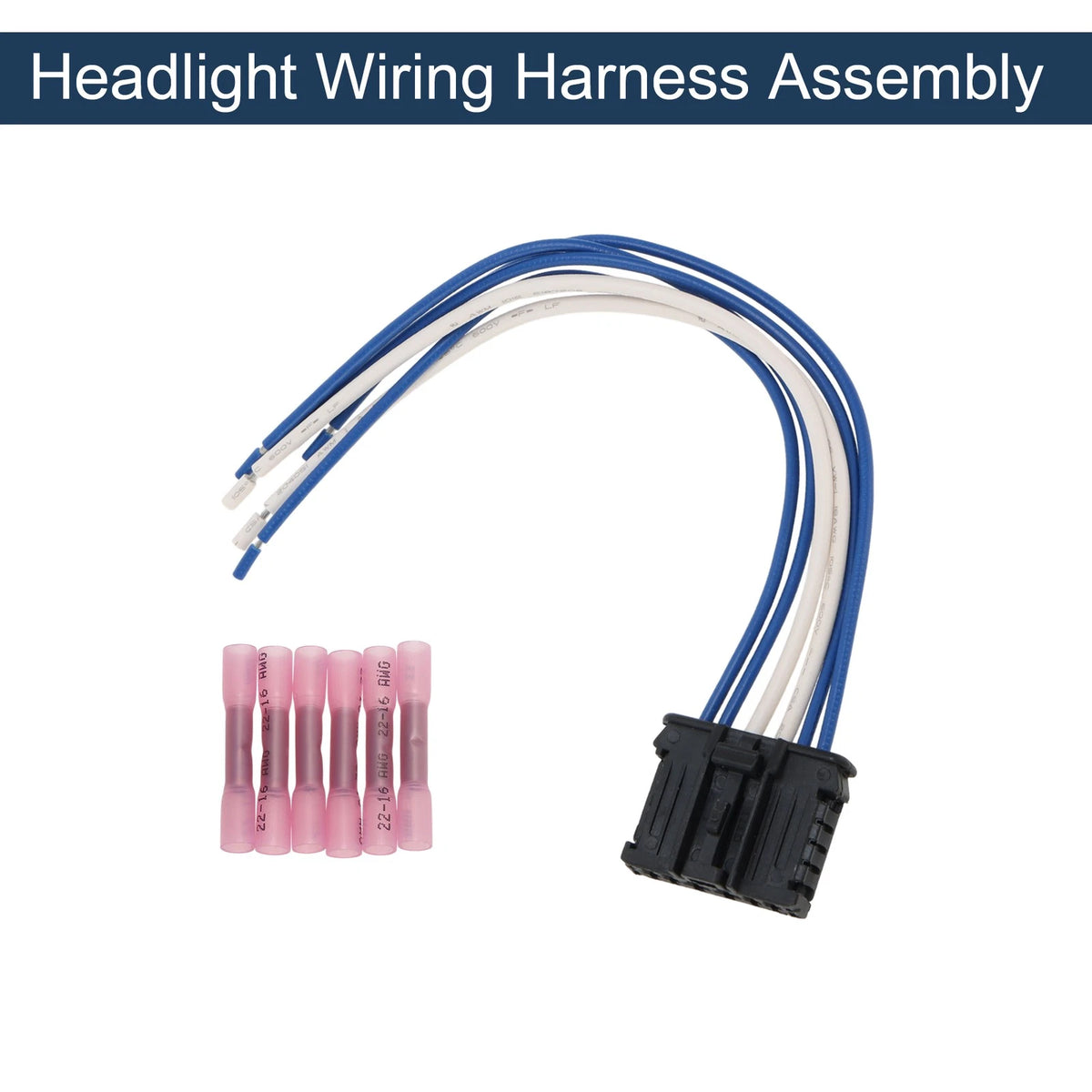 Headlight Wiring Harness Assembly for Peugeot 206 (1998–2017) 1606248780