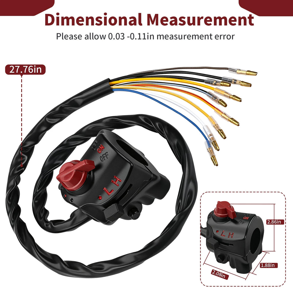 Control Switch for Honda CB750K (1969–1970) 35300-300-672
