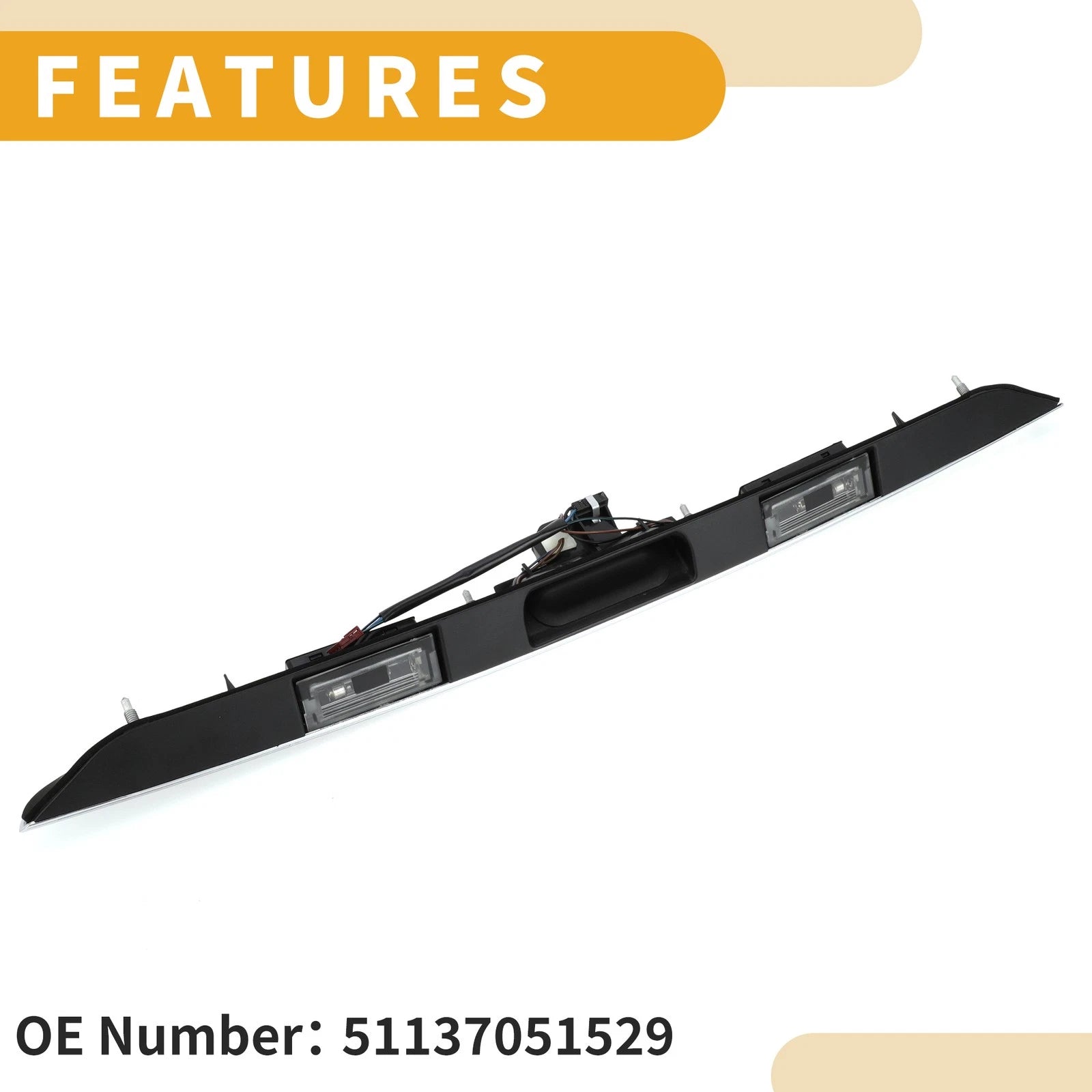 Tailgate Trunk Release Switch for BMW 540i 99-03 for BMW 528i (1998–2003)