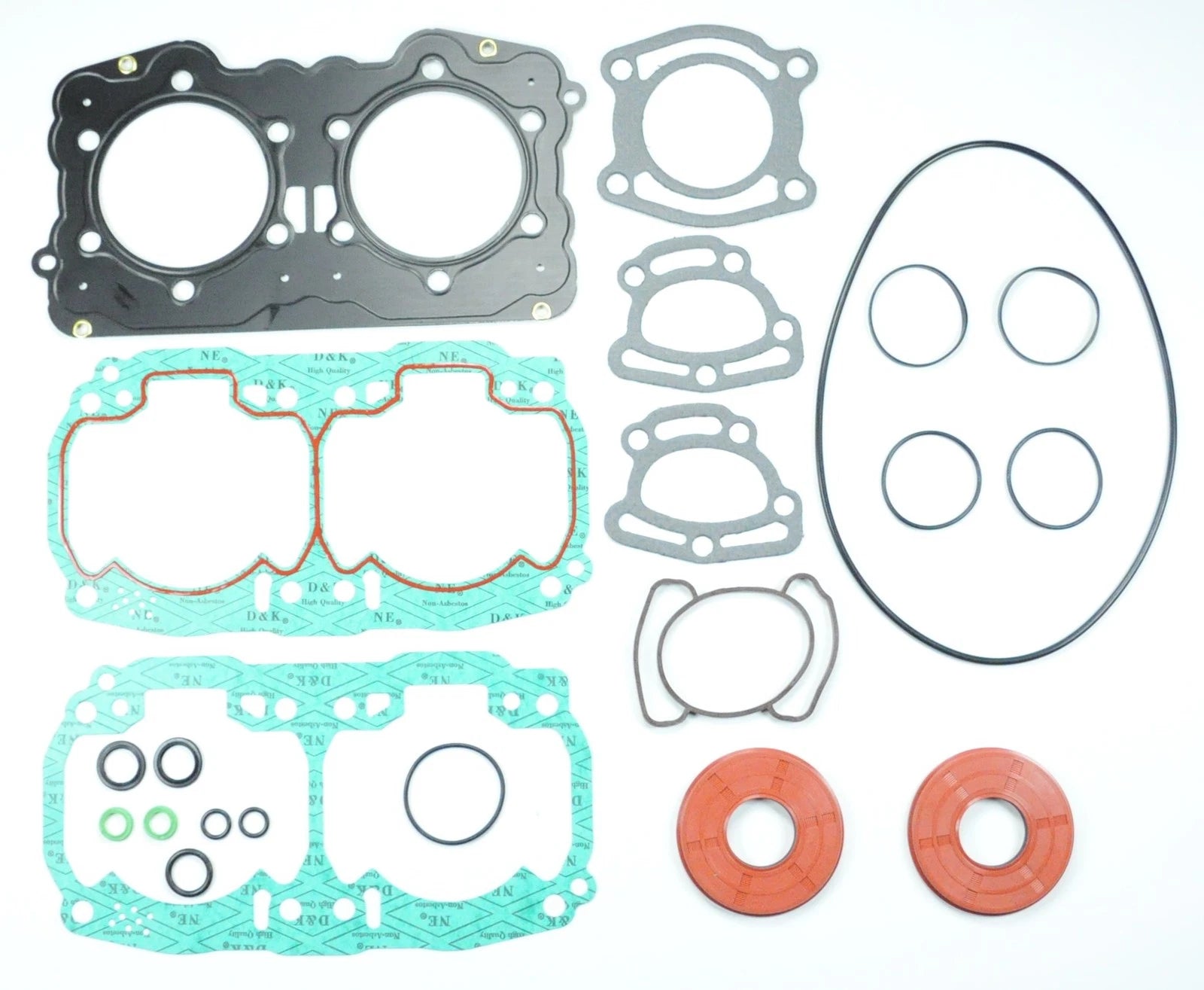 Complete Rebuild Gasket Seal Kit for Sea Doo GTX GSX XP LRV RX Di (947, 951)