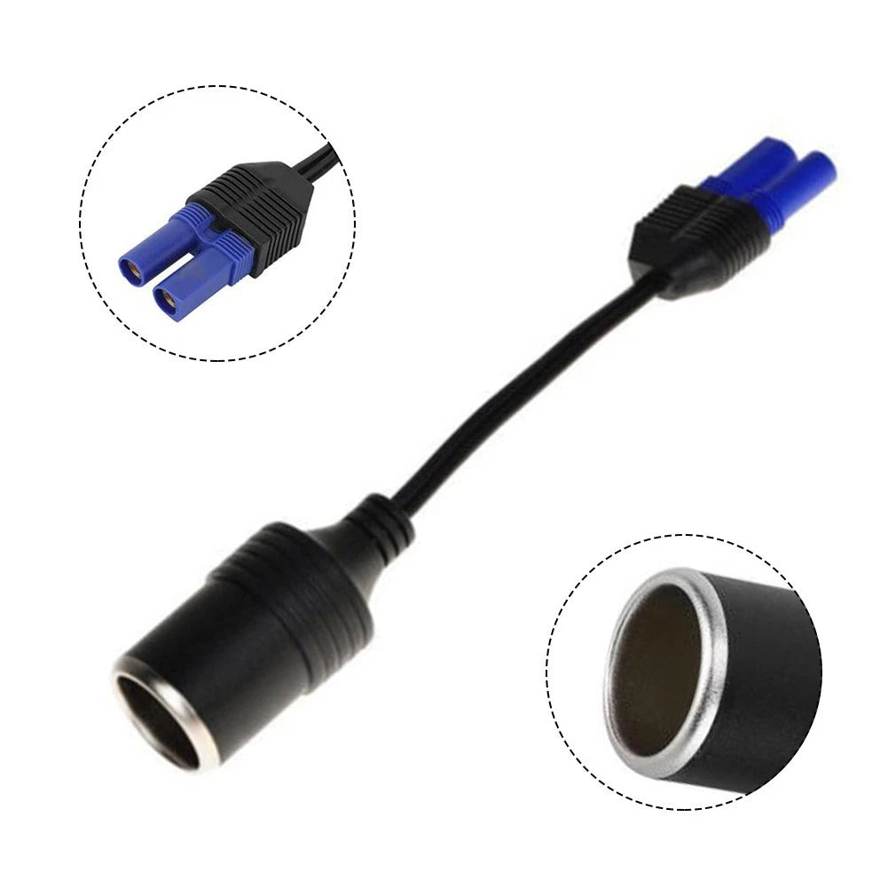 Black EC5 Connector for Advanced Car Battery Charging (2010–2023)