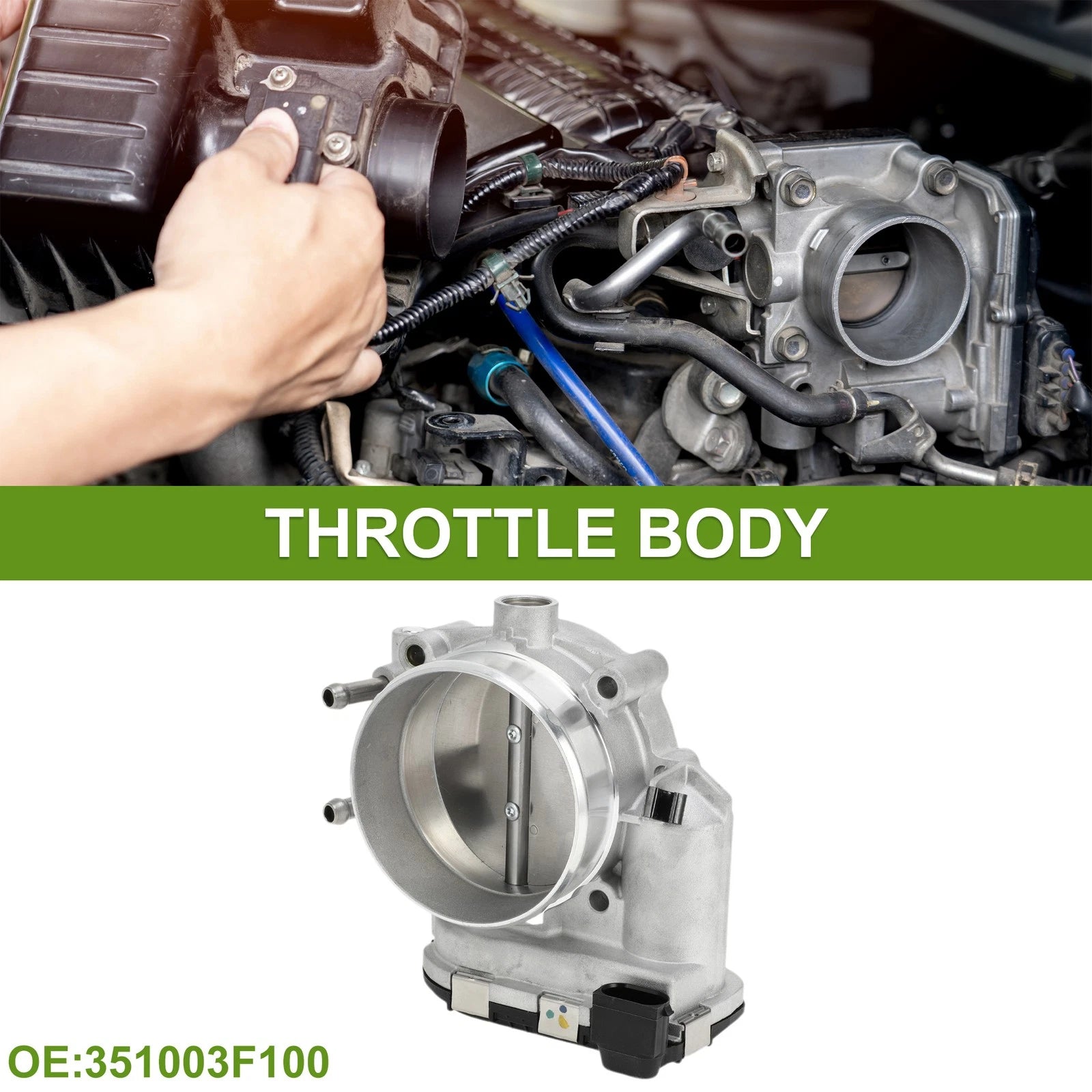 Throttle Body Replacement for Kia K900 Genesis G80 Hyundai Equus (2011–2016)