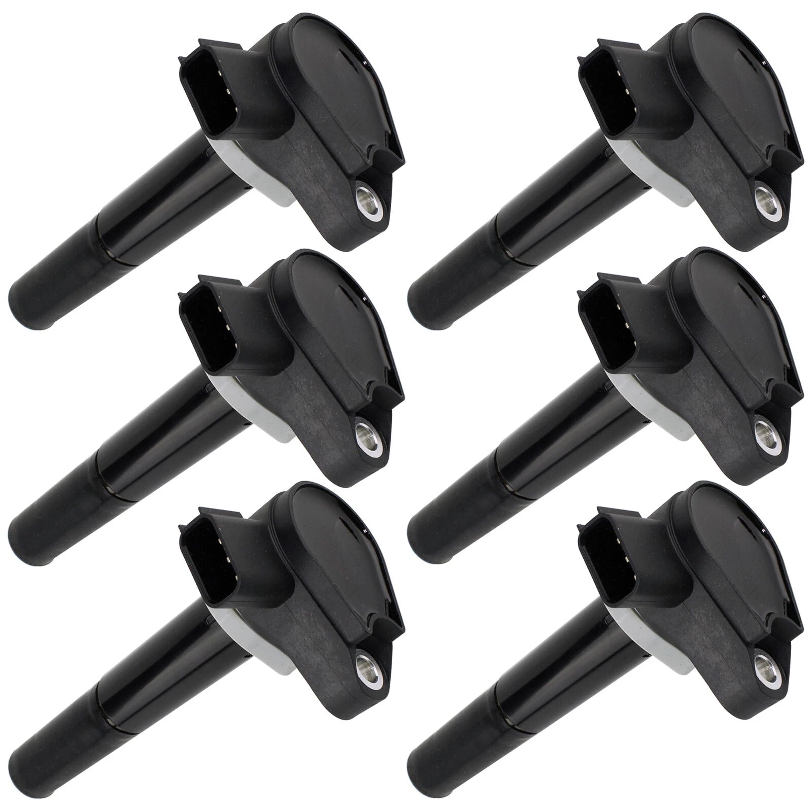 6-Pack Ignition Coils for Mercury Outboard 350 350Sci 400 Verado (2005–2023)