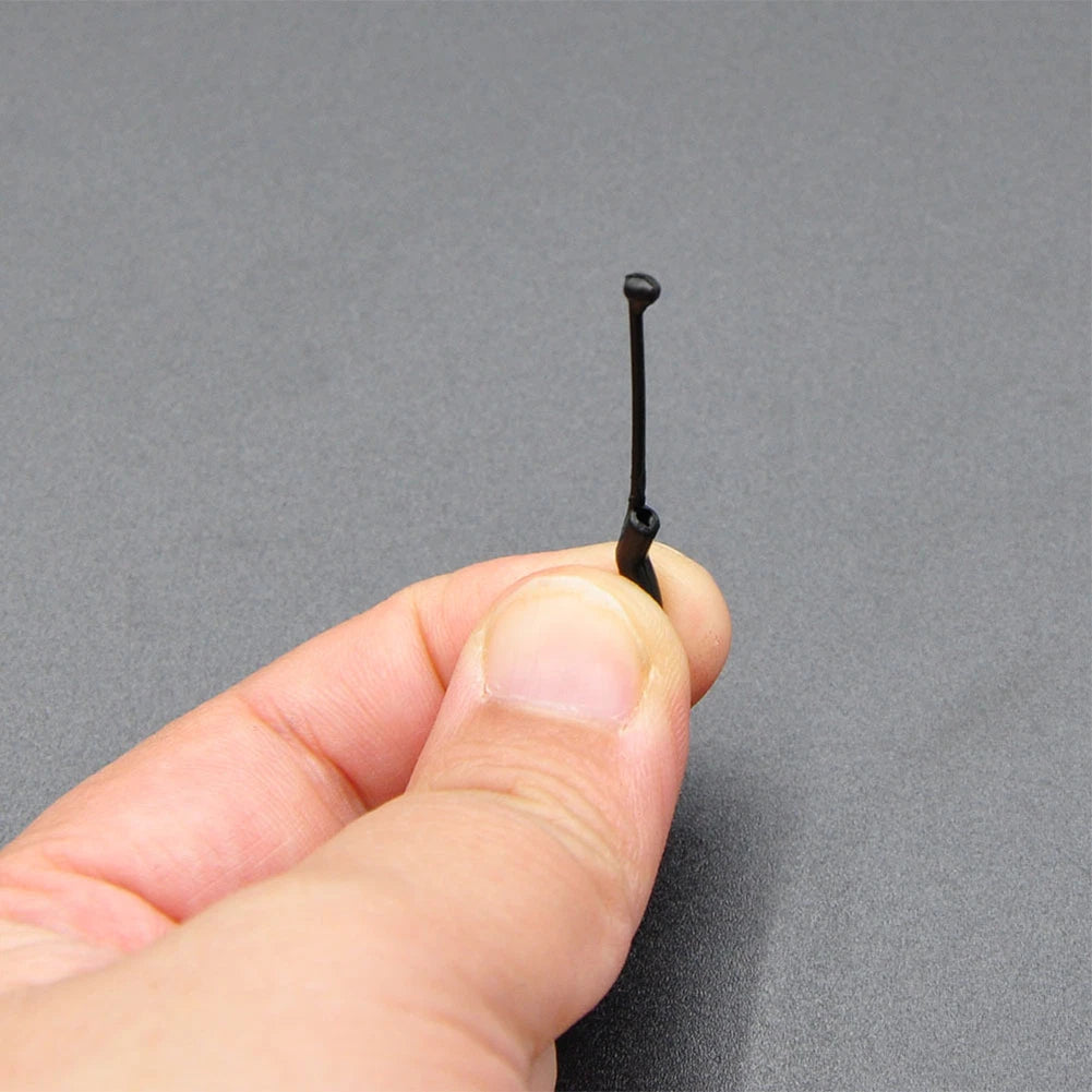 30pcs Hook Sleeves for Carp Fishing (3.3cm, 3.6cm)