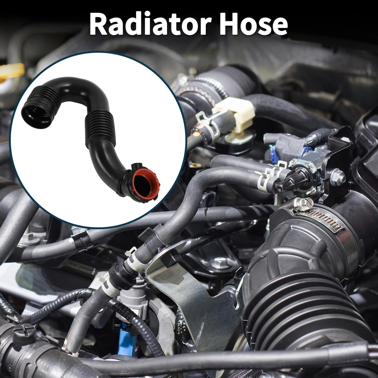 Radiator Hose Replacement Rubber Intake Pipe for Mercedes Sprinter (2007–2018)