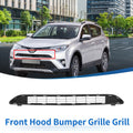 Front Hood Bumper Grille with Hole for Toyota RAV4 LE (2016–2018)